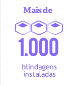 Dalde, Mais de 1.000 Blindagens instaladas.